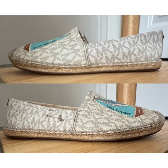 Michael Kors Kendrick Espadrille Sailboat Slip On Shoes Size 6 - Picture 3 of 11
